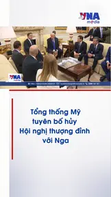 Tổng thống Mỹ tuyên bố hủy hội nghị thượng đỉnh với Nga