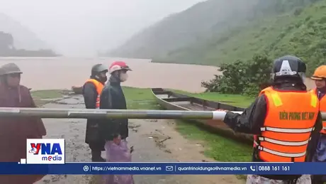 Quảng Trị đề phòng lũ lụt và sạt lở do mưa cực đoan