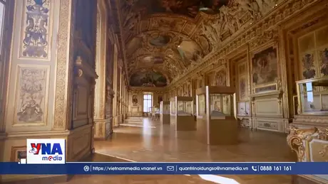 Bảo tàng Louvre mở cửa trở lại sau vụ trộm chấn động