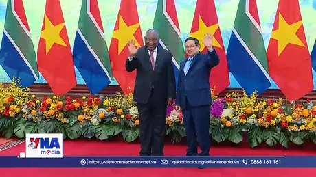 Thủ tướng Phạm Minh Chính hội kiến Tổng thống Nam Phi