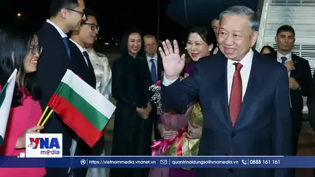 Tổng Bí thư Tô Lâm và Phu nhân bắt đầu thăm chính thức Bulgaria