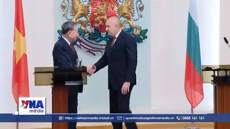 Tổng Bí thư Tô Lâm hội đàm với Tổng thống Bulgaria Rumen Radev
