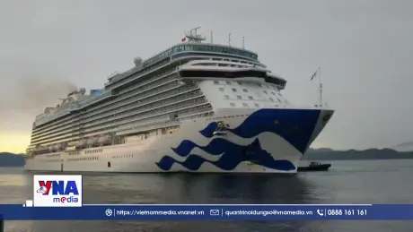 Khánh Hoà đón tàu biển quốc tế 1.200 du khách