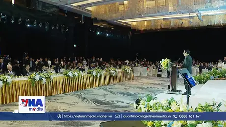 Chủ tịch nước chủ trì chiêu đãi các đoàn dự Lễ mở ký Công ước Hà Nội
