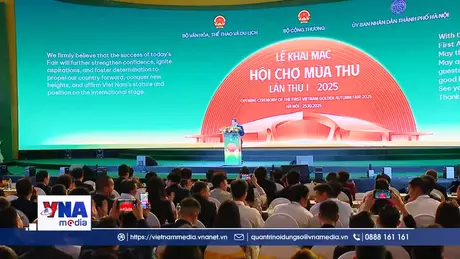 Khai mạc Hội chợ Mùa Thu lần thứ nhất - 2025