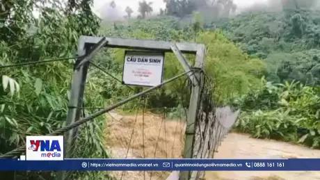Mưa lớn gây sạt lở nhiều nơi ở miền núi Đà Nẵng