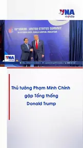 Thủ tướng Phạm Minh Chính gặp Tổng thống Donald Trump