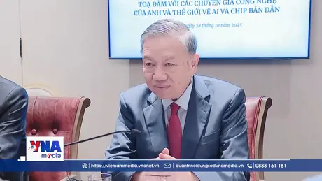 Tổng Bí thư Tô Lâm dự tọa đàm về công nghệ AI và chip bán dẫn