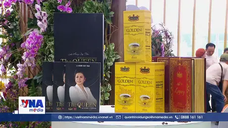 Những ly cà phê hút khách tại Hội chợ Mùa Thu