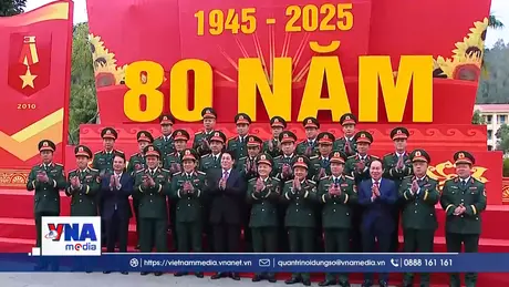 Chủ tịch nước dự Lễ kỷ niệm 80 năm ngày truyền thống Quân khu 3