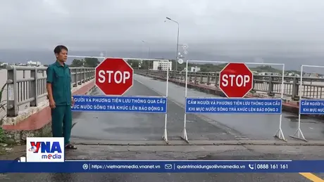 Quảng Ngãi gồng mình ứng phó với nước lũ dâng cao