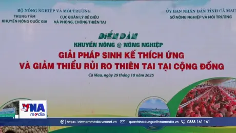Đồng hành cùng nông dân thích ứng với biến đổi khí hậu