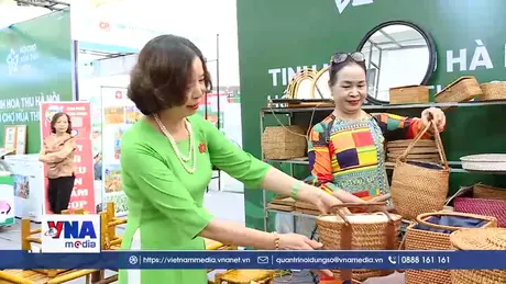Tinh hoa thủ công mỹ nghệ lan tỏa giá trị Việt tại Hội chợ Mùa Thu