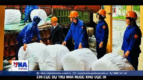 Bộ Tài chính kịp thời xuất cấp gạo, vật tư cứu trợ TP. Huế sau bão số 12