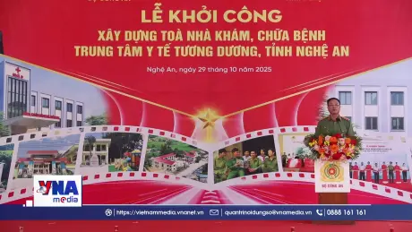 Khởi công nhiều công trình hỗ trợ phát triển miền tây Nghệ An
