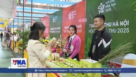Lan tỏa “Tinh hoa Thu Hà Nội” tại Hội chợ Mùa Thu