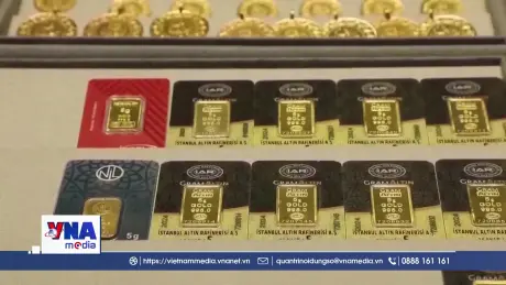 Nhu cầu đối với vàng đạt kỷ lục khi giá tăng vọt