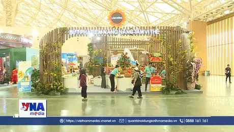 Loạt thương hiệu lớn hội tụ tại gian hàng Lâm Đồng