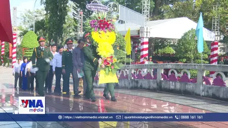 Cần Thơ tổ chức truy điệu, an táng 21 hài cốt liệt sĩ