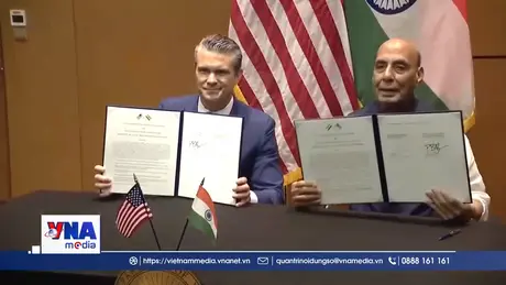 Ấn Độ và Mỹ tăng cường hợp tác quốc phòng