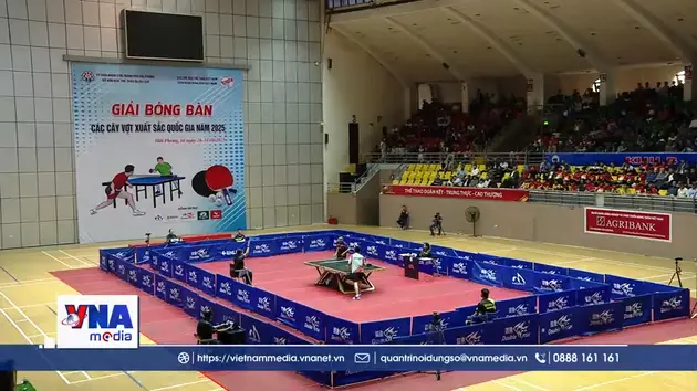Bế mạc Giải bóng bàn các cây vợt xuất sắc quốc gia