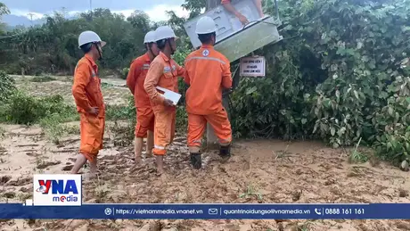 Đà Nẵng nỗ lực khôi phục mạng lưới điện cho đồng bào miền núi