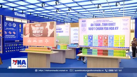 Vinamilk lan tỏa giá trị Việt tại Hội chợ Mùa Thu 2025