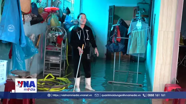 Quảng Trị: Mưa lớn, nhiều địa phương phía Bắc Quảng Trị bị ngập lụt