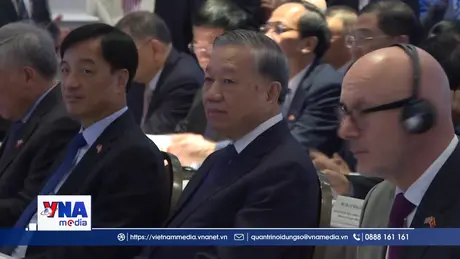 Tổng Bí thư phát biểu tại Hội nghị Kinh tế cấp cao Việt Nam -Anh