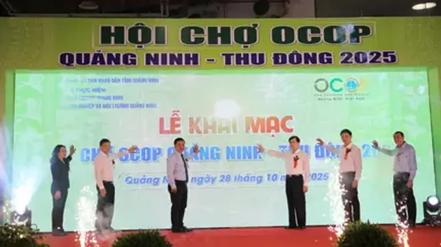 Khai mạc Hội chợ OCOP Quảng Ninh - Thu Đông 2025