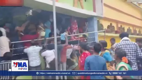 Giẫm đạp gây thương vong tại đền thờ ở Ấn Độ