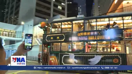 Sôi động không khí Halloween tại Hong Kong (Trung Quốc)