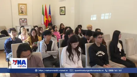 Ấm áp lễ chào đón tân sinh viên Việt Nam tại Italy
