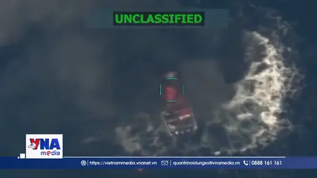 Mỹ tiếp tục đánh chìm tàu ma túy ở Caribe