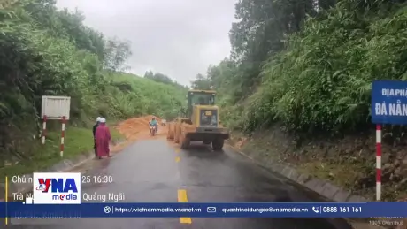 Thông xe bước 1 tuyến Quốc lộ 24 C nối Đà Nẵng - Quảng Ngãi