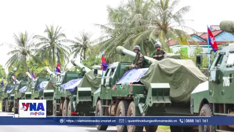 Campuchia và Thái Lan triển khai rút vũ khí hạng nặng