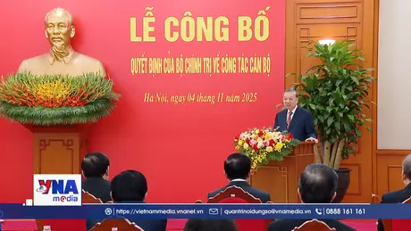 Tổng Bí thư Tô Lâm trao các quyết định bổ nhiệm cán bộ