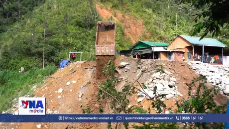 Còn nhiều điểm bị chia cắt ở xã Đăk Plô, Quảng Ngãi