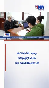 Khởi tố đối tượng cướp giật vé số của người khuyết tật