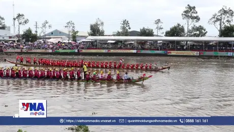 Khai mạc Giải đua ghe Ngo thành phố Cần Thơ năm 2025
