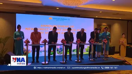Vietnam Airlines khai trương đường bay thẳng Hà Nội - Jakarta