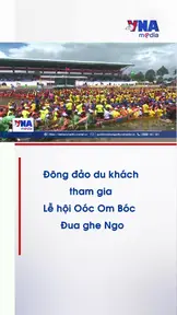 Lễ hội Oóc Om Bóc - Đua ghe Ngo thu hút đông đảo du khách