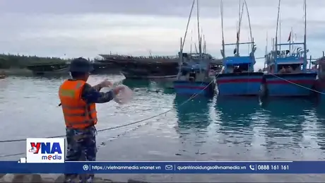 Đặc khu Trường Sa khẩn trương đón ngư dân tránh, trú bão