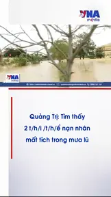Quảng Trị: Tìm thấy 2 thi thể nạn nhân mất tích trong mưa lũ