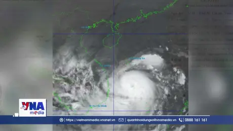 Cập nhật diễn biến bão số 13