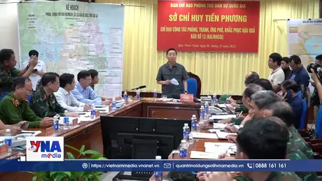 Sẵn sàng ứng phó bão số 13