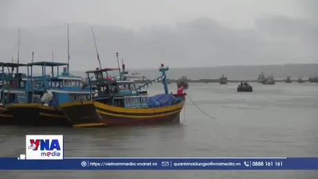 Ven biển Lâm Đồng chủ động ứng phó trước bão số 13