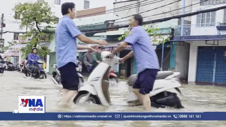 Triều cường ở Cần Thơ lên 2,35m, lập đỉnh lịch sử mới