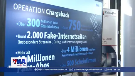 Đức truy quét đường dây gian lận và rửa tiền quốc tế