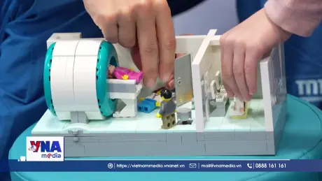 Lego giúp trẻ giảm lo lắng khi chụp cộng hưởng từ (MRI)